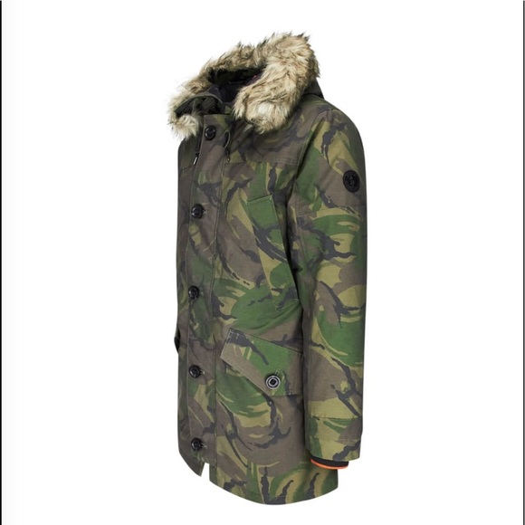 Polo Ralph Lauren down camo parka NWT
